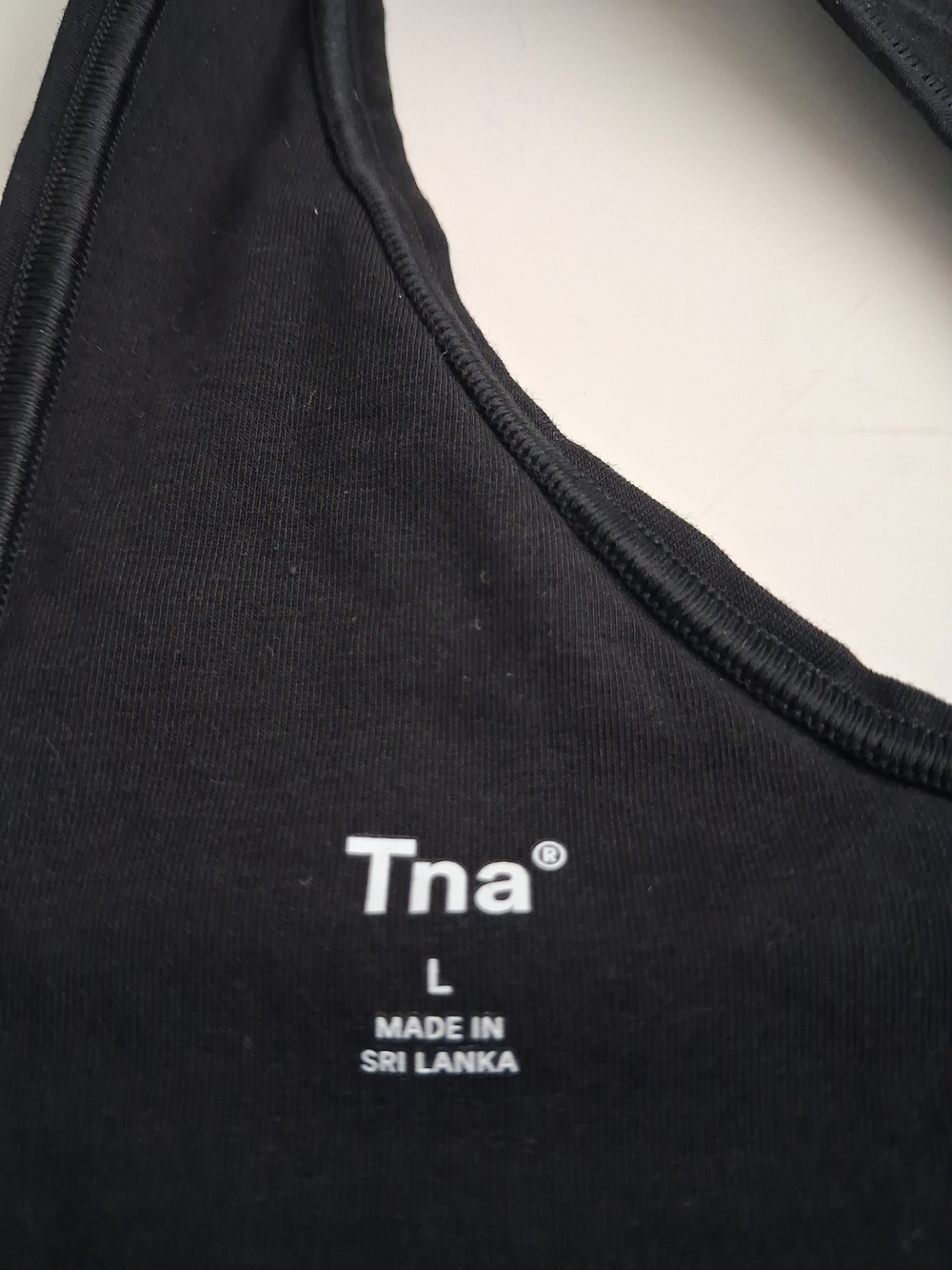 TNA Black Wireless Deep V Bralette - Picture 9 of 13